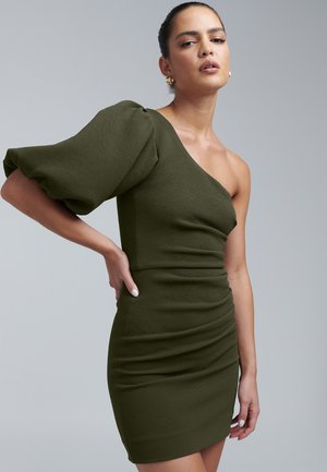 DEPHINA - Pārliekama kleita - khaki