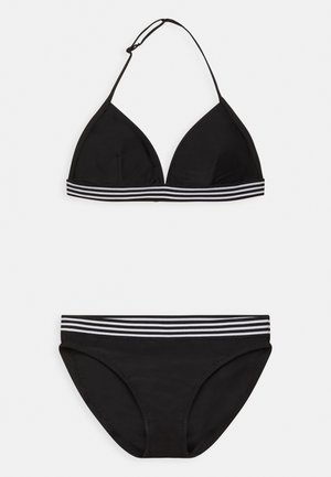 Black Bandeau Set