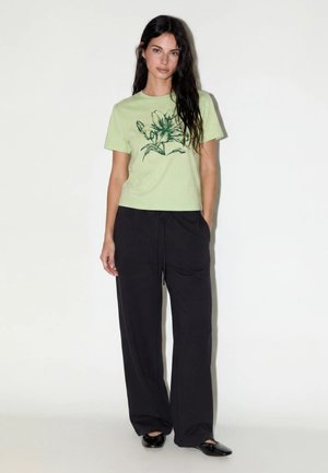 Balmohk, Wide-Leg Jogger - Stoffhose - black