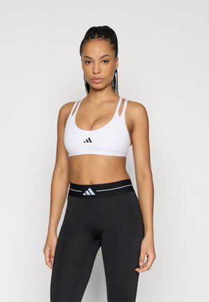BRA - Light support sports bra - white