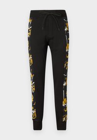 BAROCCO OUTLINE - Pantalon de survêtement - black/gold