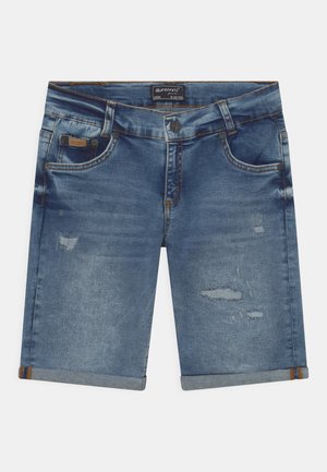 BOYS ULTRASTRETCH - Denim shorts - medium blue