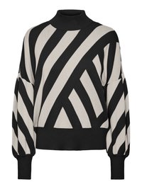 YASFONNY STRIPE - Jumper - black/birch