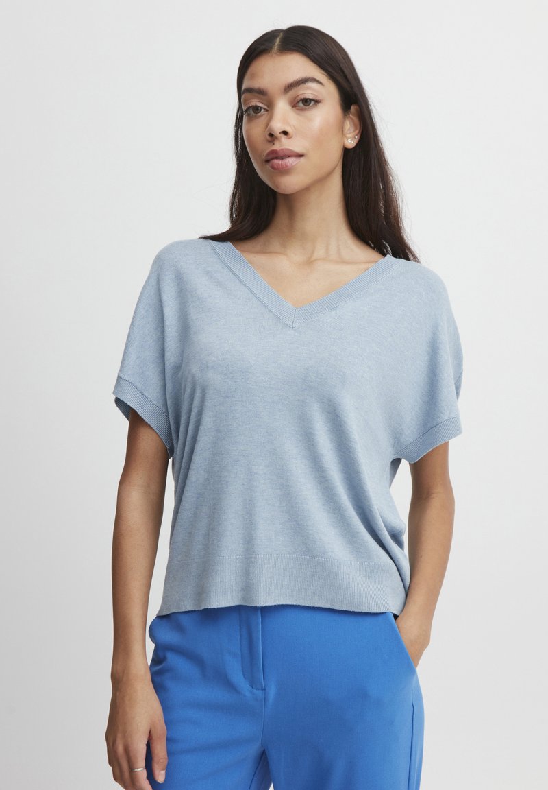 B.Young Multicolor Cotton Top main image 1