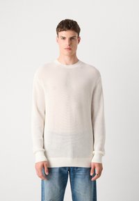 Calvin Klein Jeans CREW - Jersey de punto - tofu