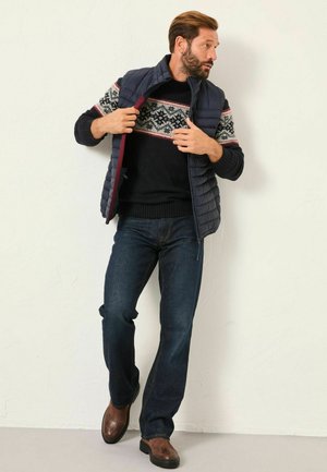 Strickpullover - navy