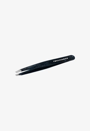 TWEEZERMAN SLANT TWEEZER - Haarverwijderingstool - black