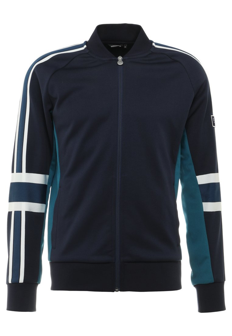 adidas originals og track jacket in maroon borg