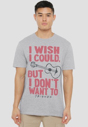 Cotton Soul, FRIENDS THE PHOEBE BUFFAY - Print T-shirt - mottled light grey