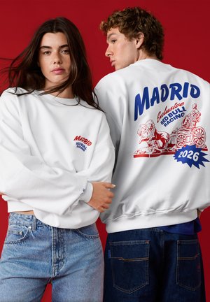 Red Bull Racing x Pepe Jeans, RED BULL RACING X PEPE JEANS SWEATSHIRT CIBELES CREW UNISEX - Sweatshirt - white