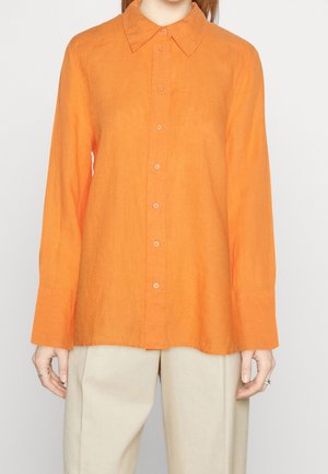 Hemdbluse - apricot