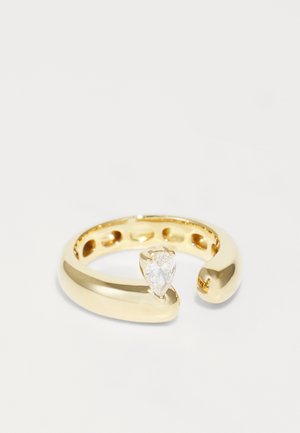 TUBE PEAR - Ring - yellow gold-coloured