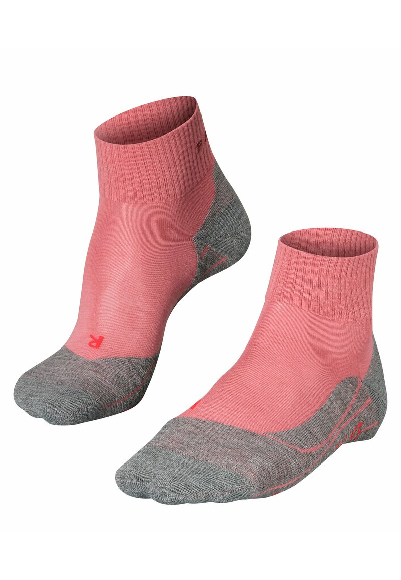 FALKE TK5 SHORT TREKKING LIGHT CUSHIONING - Calze sportive - mixed berry