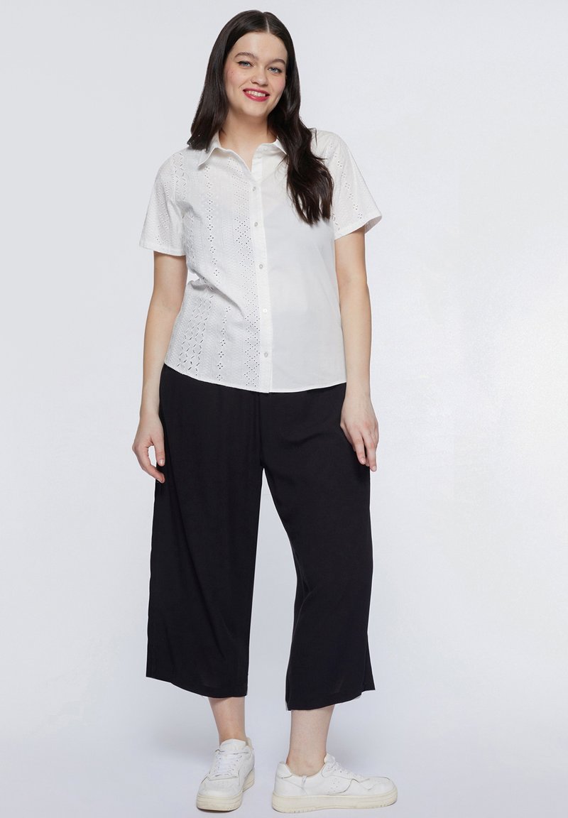 Fiorella Rubino Overhemdblouse wit