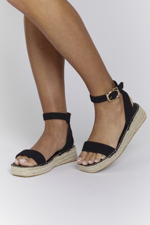 TWO PART - Espadrilles - black