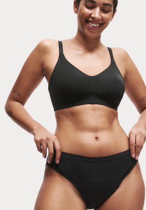 3PK HEAVY ABSORBENCY - Period underwear - black