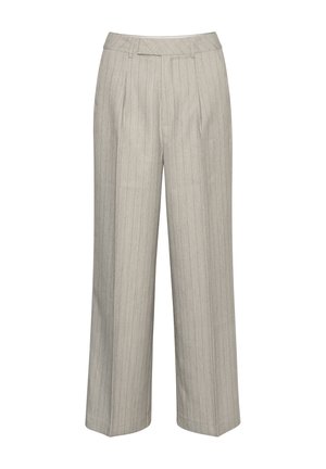Kaffe KAYSA - Pantaloni - grey pinstripe