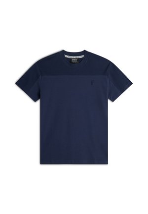 Freddy CON CARRÉ E MANICHE  - Camiseta estampada - blu