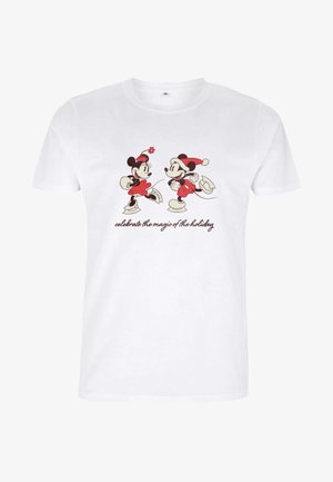 Disney DISNEY CLASSIC MICKEY VINTAGE HOLIDAY SKATERS - T-shirt z nadrukiem