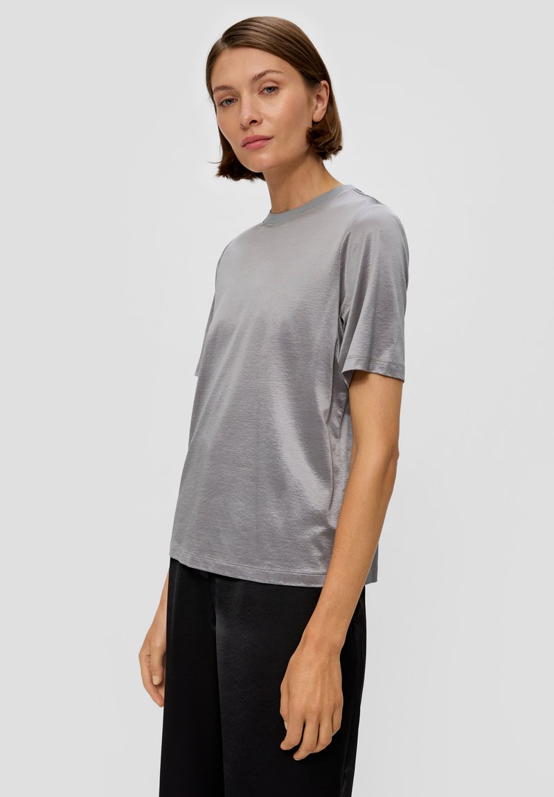 T-shirt Donna S.Oliver BLACK LABEL – Cotone, Girocollo, Essenziale, Vestibilità Comoda - 3