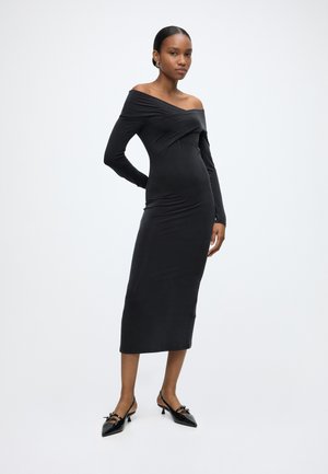 AllSaints, DELTA CUPRO DRESS - Hverdagskjole - grey