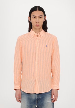 LONG SLEEVE SHIRT - Chemise - poppy/white