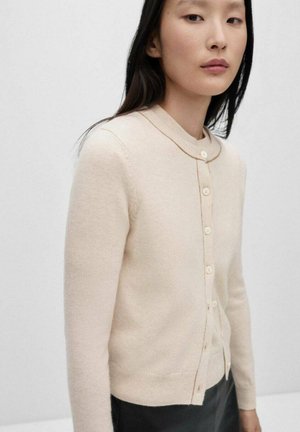 Mango Strickjacke - beige