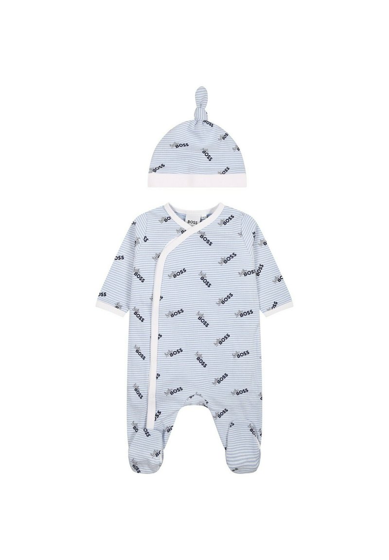 BOSS Kidswear Kruippakje lichtblauw BOSS Kidswear Kruippakje lichtblauw