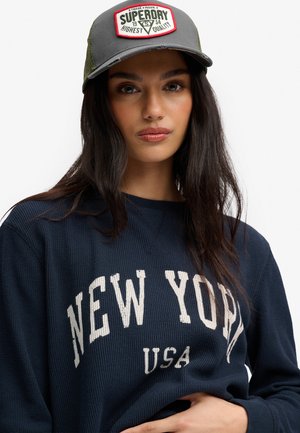 Superdry & Co, SUPERDRY MESH TRUCKER CAP.... - Casquette - flint stone blue grey