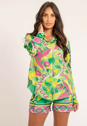 MOTIFS OMBELLE - Chemisier - vert
