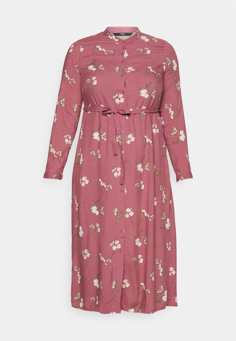 Vero Moda Curve Blousejurk bordeauxrood Vero Moda Curve Blousejurk bordeauxrood