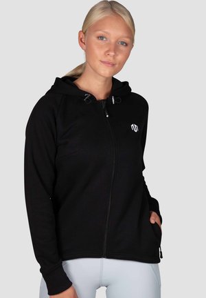 COMFY PERFORMANCE  - Felpa con zip - schwarz