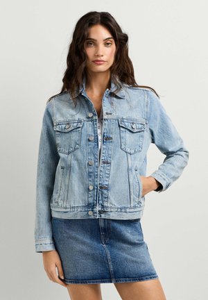 Pepe Jeans, CRESCENT TRUCKER JACKET - Veste en jean - VINTAGE LIGHT BLUE