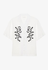 Pier One EMBROIDERED SHIRT - Majica - white