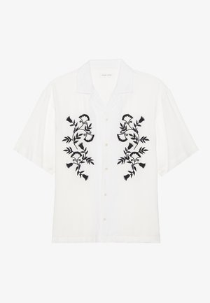 Pier One EMBROIDERED SHIRT - Chemise - white