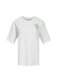 JXENYA LOOSE TEE - Print T-shirt - bright white