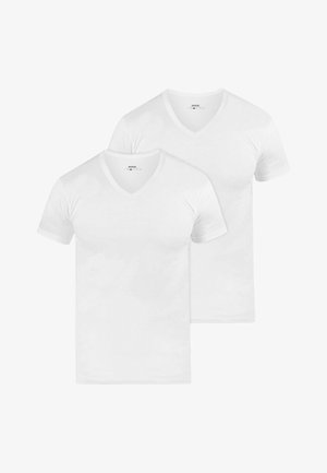 SNOCKS 2 Pack V-Neck - Caraco - weiß