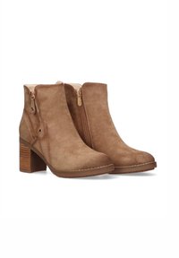 ETIKA BURY - Botines con plataforma - taupe
