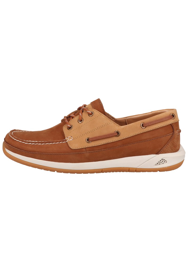 Clarks Boat Shoes Tan Zalando de