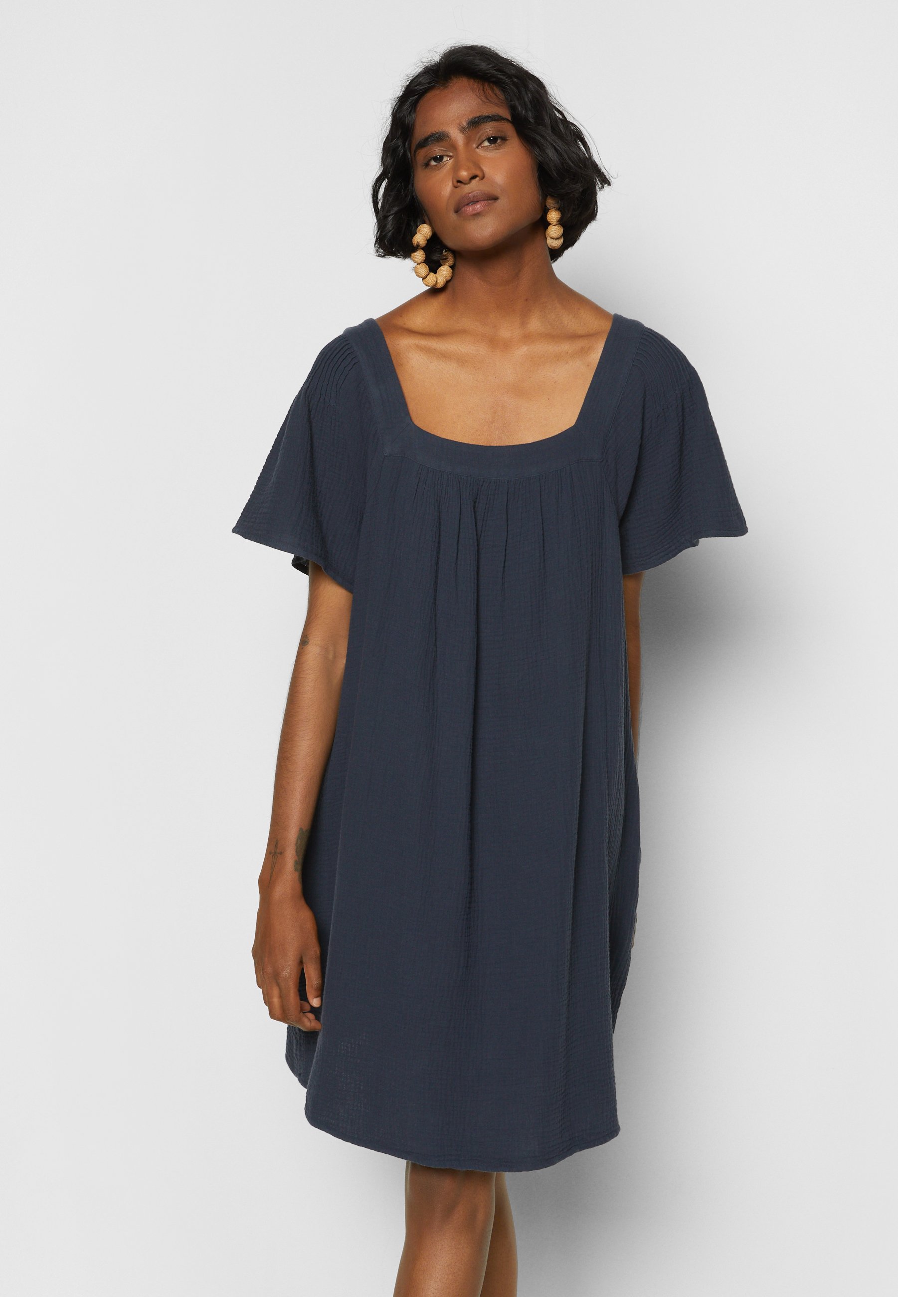 Madewell SQUARE NECK EASY MINI DRESS 