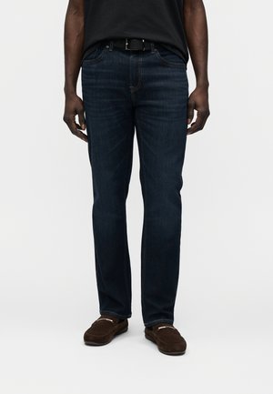 Straight leg jeans - dark blue broken