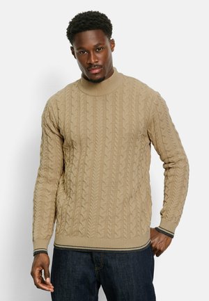 CASUAL - Strickpullover - natur