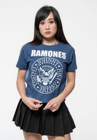 Paradiso Clothing RAMONES PRESIDENTIAL SEAL - Print T-shirt - blue