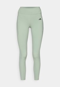 7/8 LEGGINGS - Tamprės - silver green