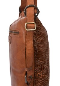 The Bagging Co KNITTED - Sac à dos - Brown leather