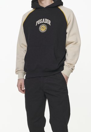 Jersey con capucha - black