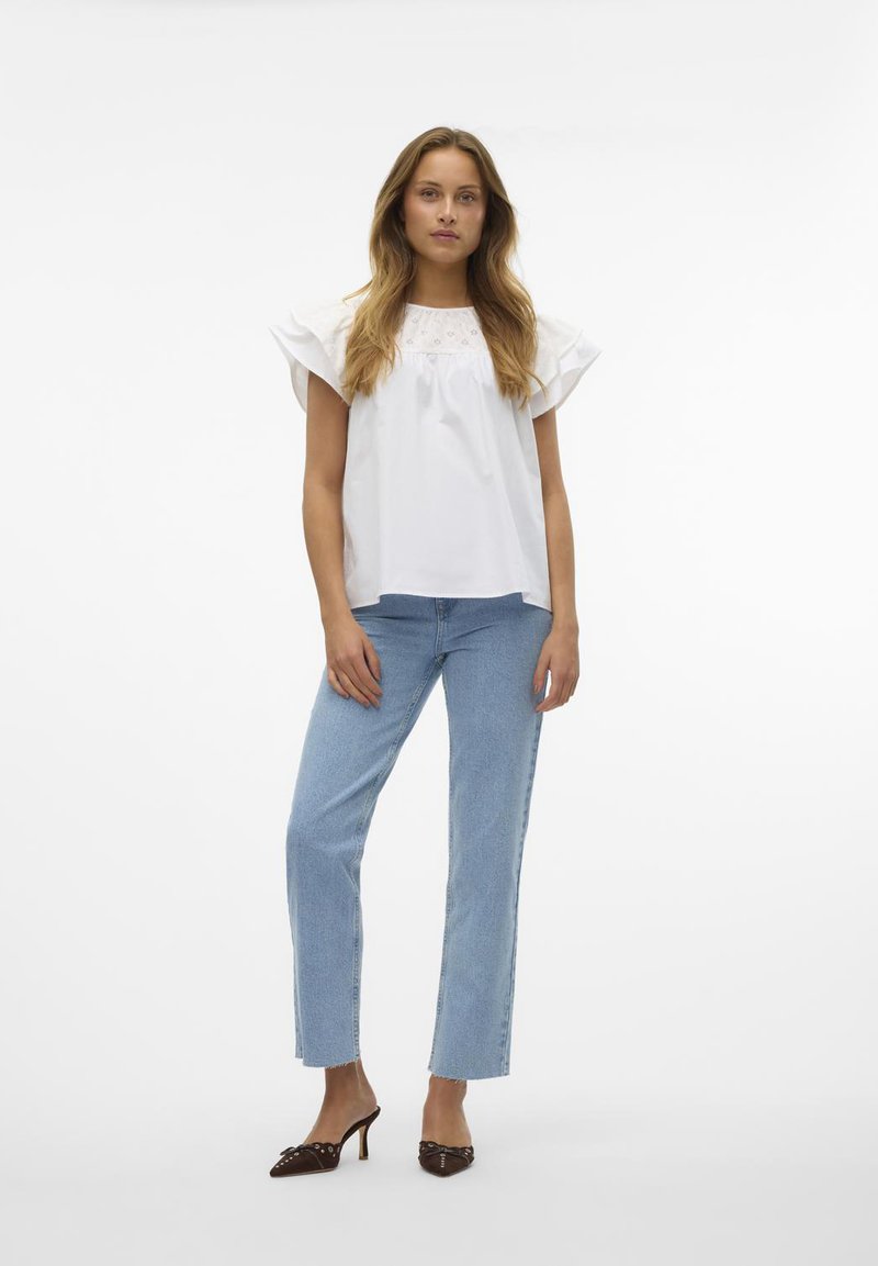 Vero Moda Relaxed fit jeans lichtblauw denim