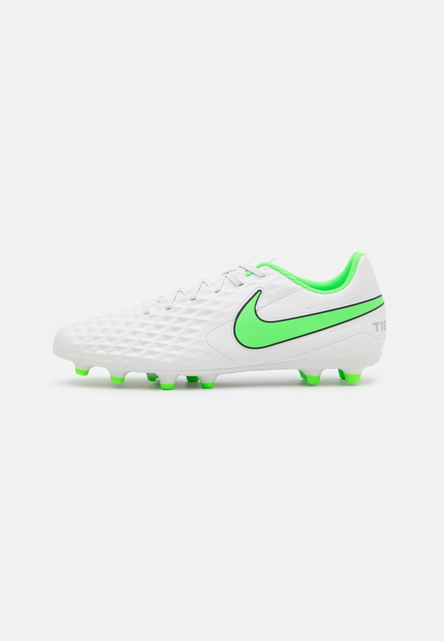 TIEMPO LEGEND 8 CLUB FG/MG - Fußballschuh Nocken - platinum tint/rage green