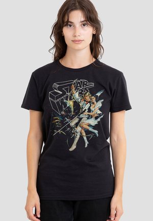 Star Wars, STAR WARS LUKE AND LEIA VINTAGE - T-Shirt print - black