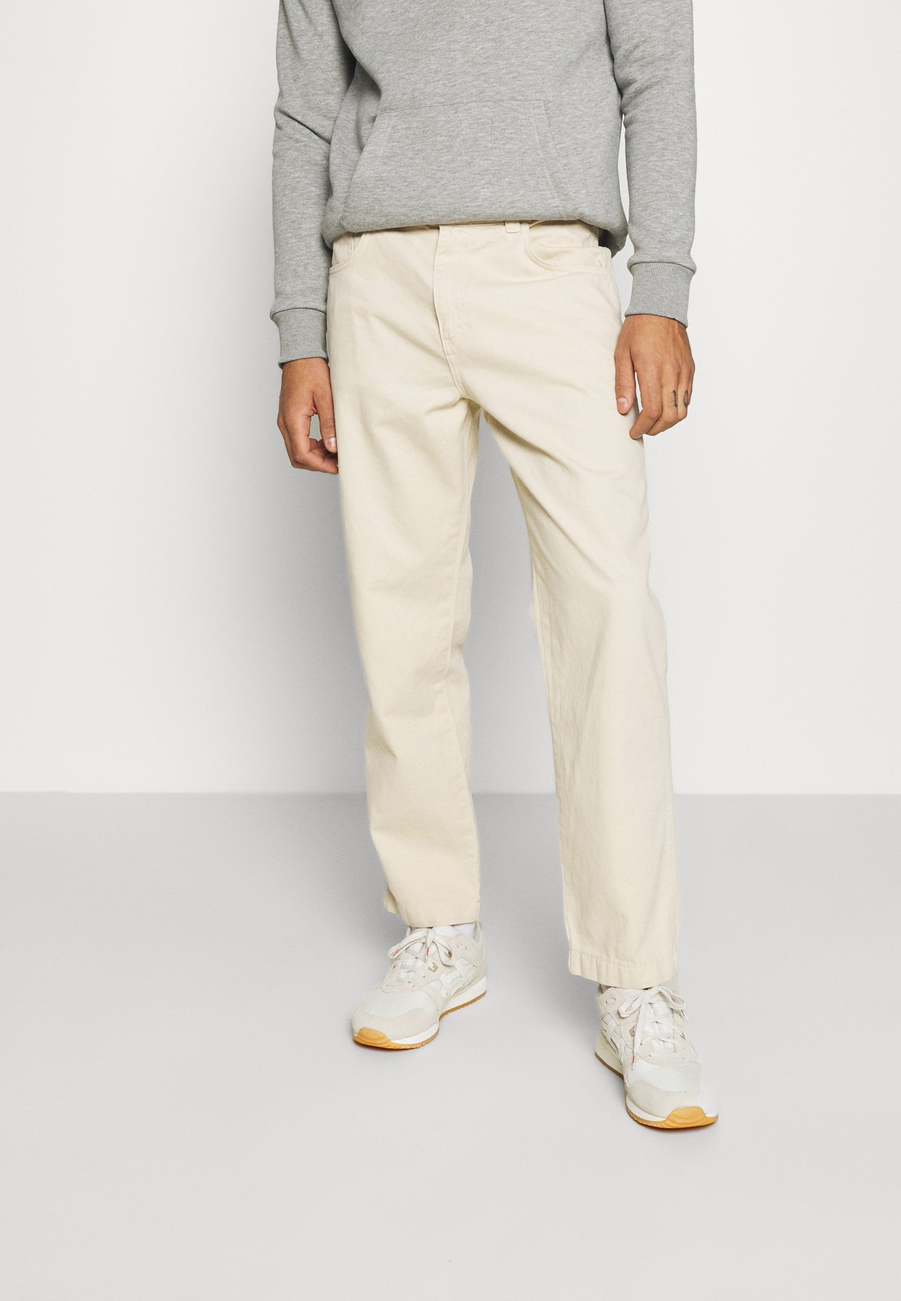 Kickers Classics DRILL STRAIGHT LEG TROUSER - Pantaloni - beige - Zalando.it
